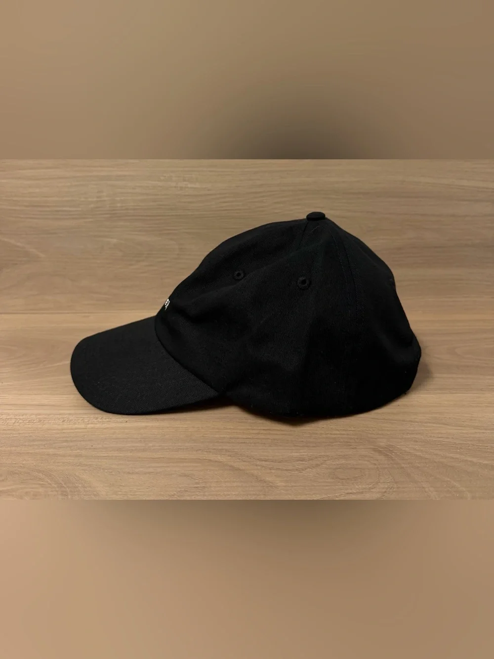 Lord Abbett Hat Cap Black Adjustable Strap Back